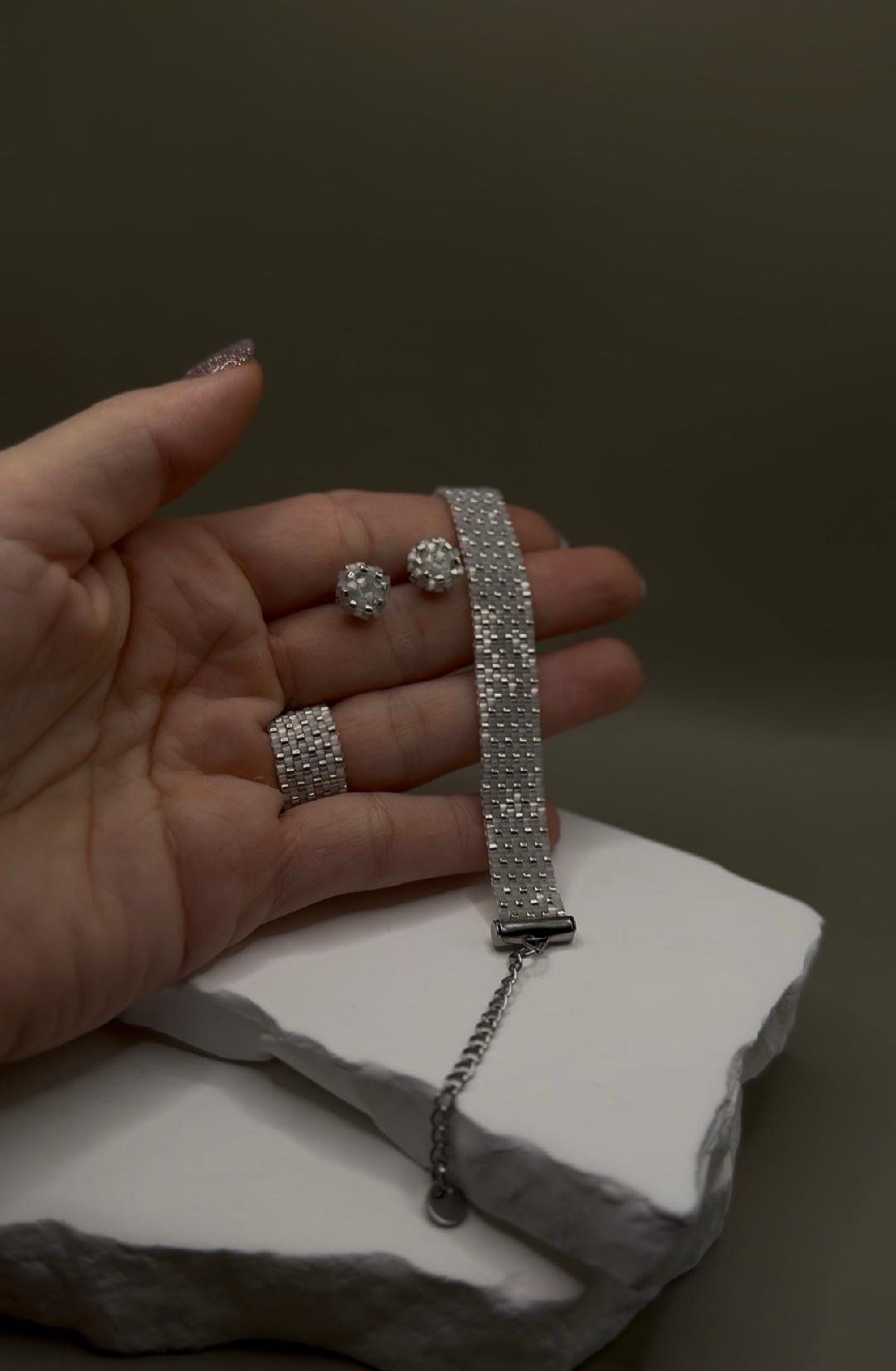 Set bijuterii "Aurora Weave" - imagine 7